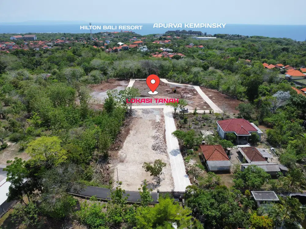 tanah kavling murah di sawangan nusa dua,kawasan hotel,dkt pantai