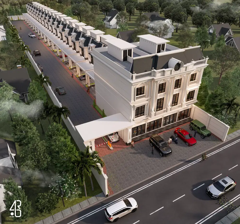 Rumah Villa Medan Timur Komplek The Fortune Residence ( krakatau pasar 3)