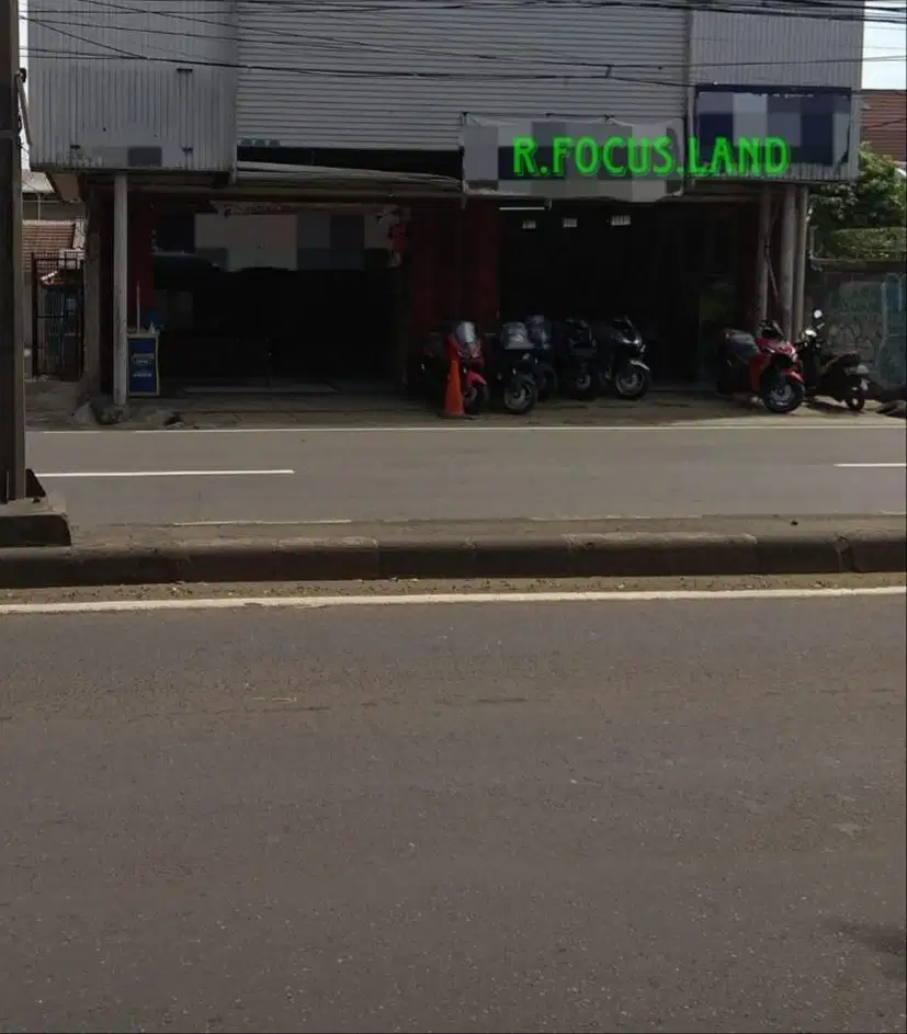 Lahan Komersial 1300m Jalan Raya di CIRACAS Jakarta Timur