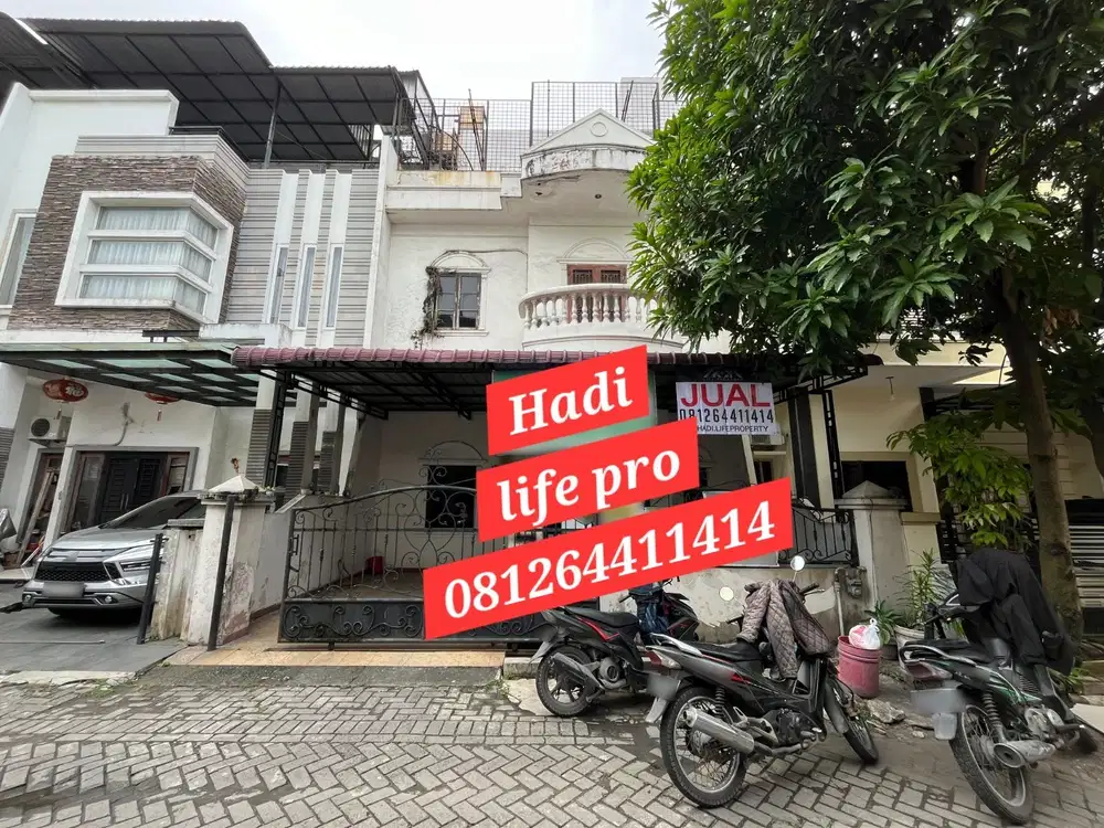 Rumah villa besar cemara Asri