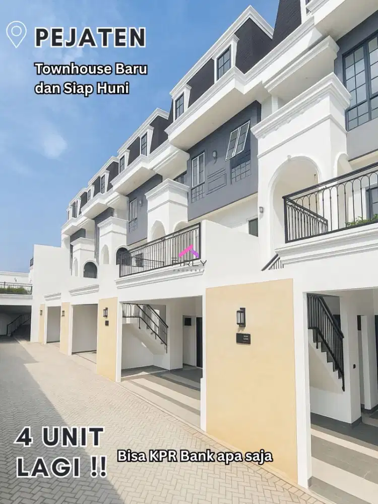 DIJUAL RUMAH  BANGUNAN BARU PEJATEN AREA JAKARTA SELATA