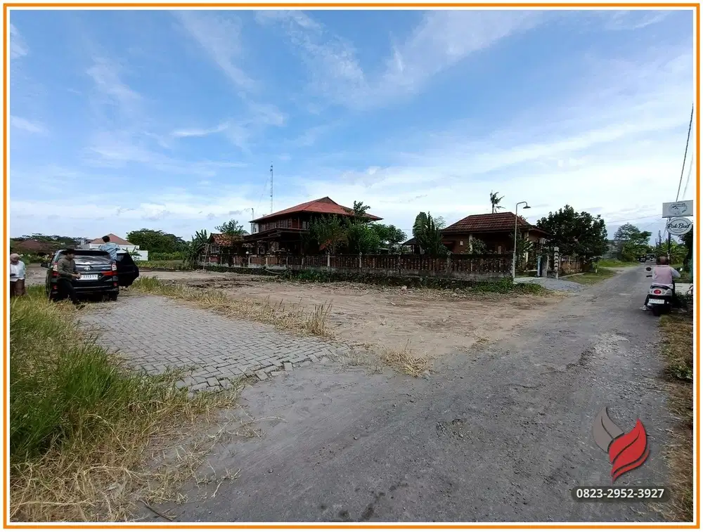 Tanah di Jl. Damai Sleman, Dekat KUA Ngaglik : SHM P