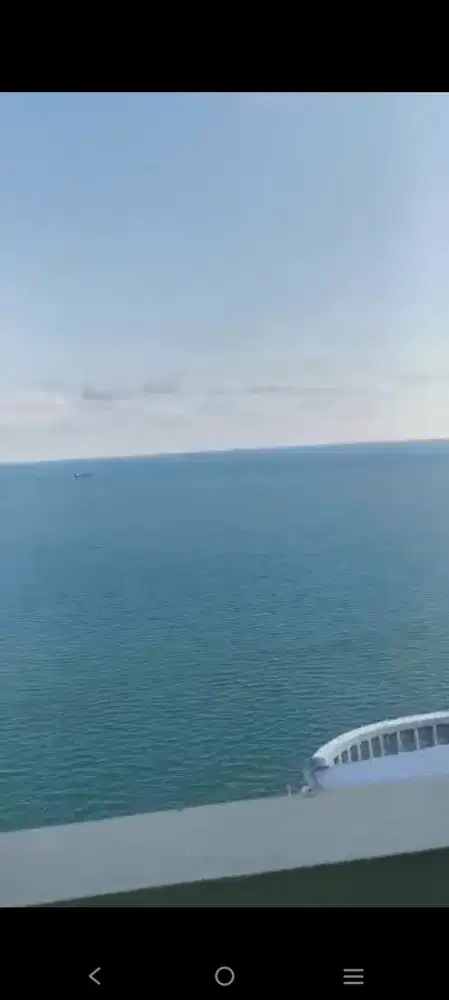 Di jual Murah 1kmr view pantai Apartment Borneo bay tipe yg besar