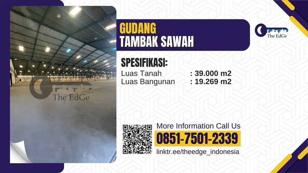 Sewa Gudang Loading Dock Sidoarjo Baru Gress - The EdGe