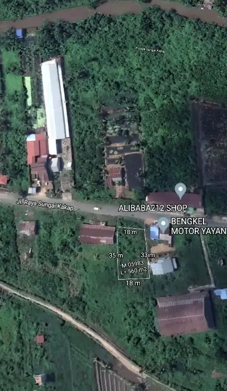 Tanah Pall sungai kakap L18xP33/35