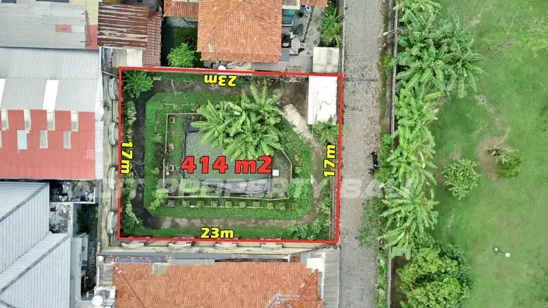 Tanah Tukad Pakerisan Panjer Badung Bali