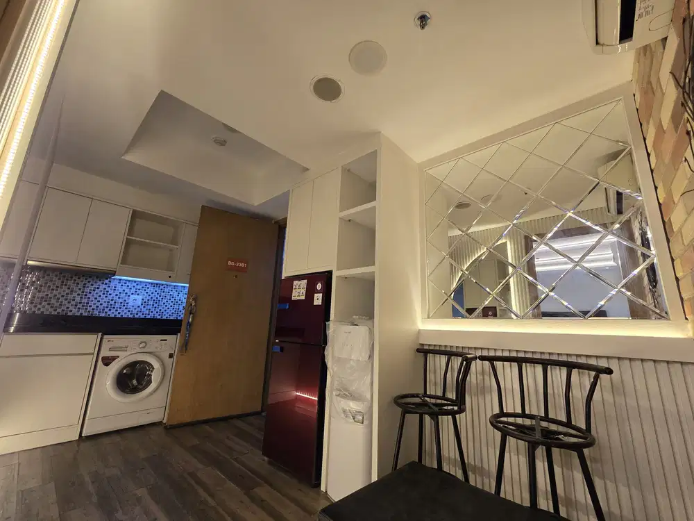 Disewakan  apartemen the mansion Kemayoran tipe 1bedroom furnish