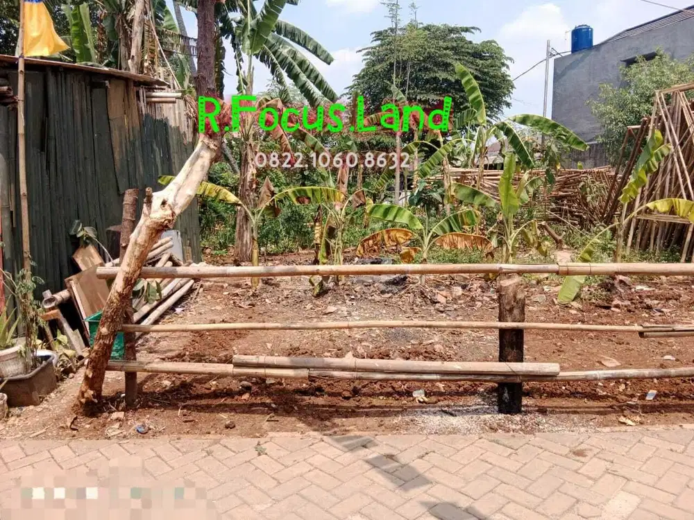 Tanah Murah 3 juta Luas 870 di SERUA ciputat