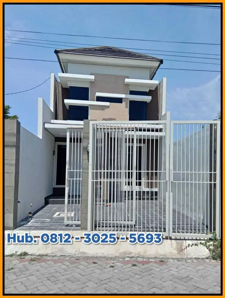 Rumah Luas, Hadap Timur, Dekat OERR Di Medokan Ayu, Rungkut, UPN, MERR