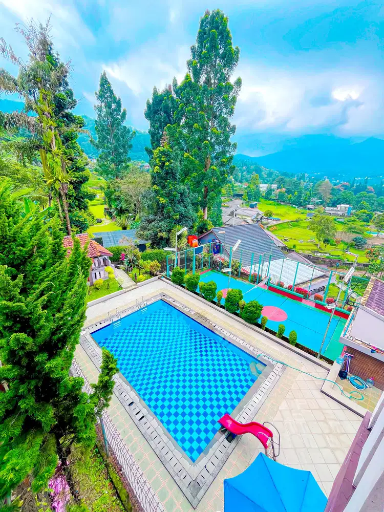 Villa di batu layang cisarua puncak bogor LT.1109m basseller