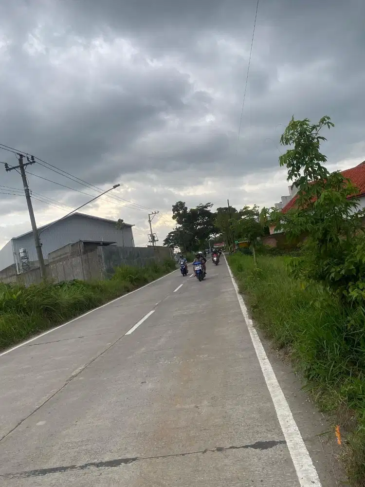 Tanah pekarangan area berkembang bisa buat Gudang Krecek Delanggu