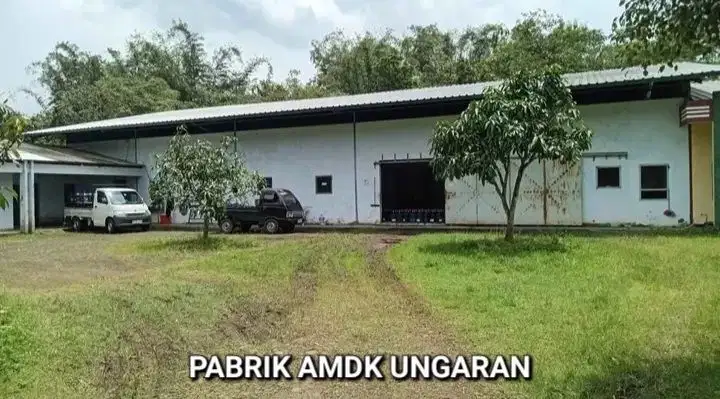 DIJUAL PABRIK AMDK UNGARAN KABUPATEN SEMARANG