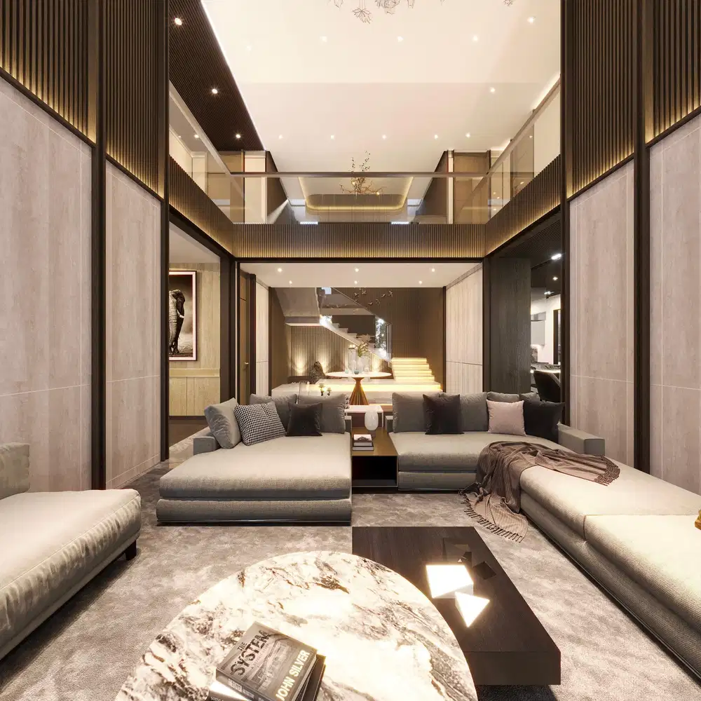 Rumah Mewah Viewa Danau Siap Huni di Cluster Emily Summarecon Bandung