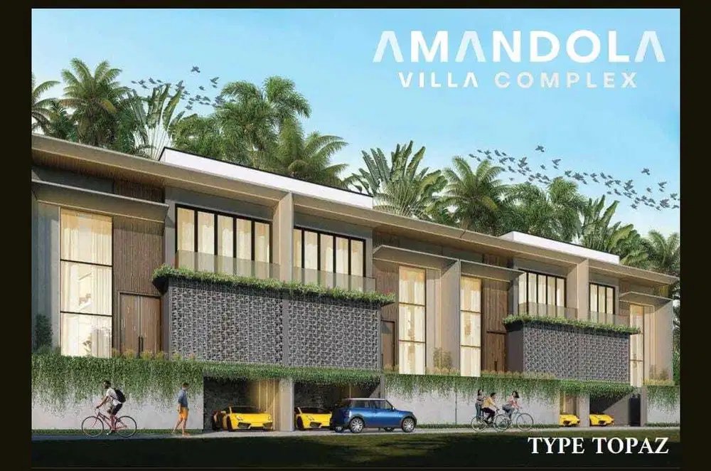 VILLA COMPLEX FULL FURNISHED BEST LOKASI DI CANGGU