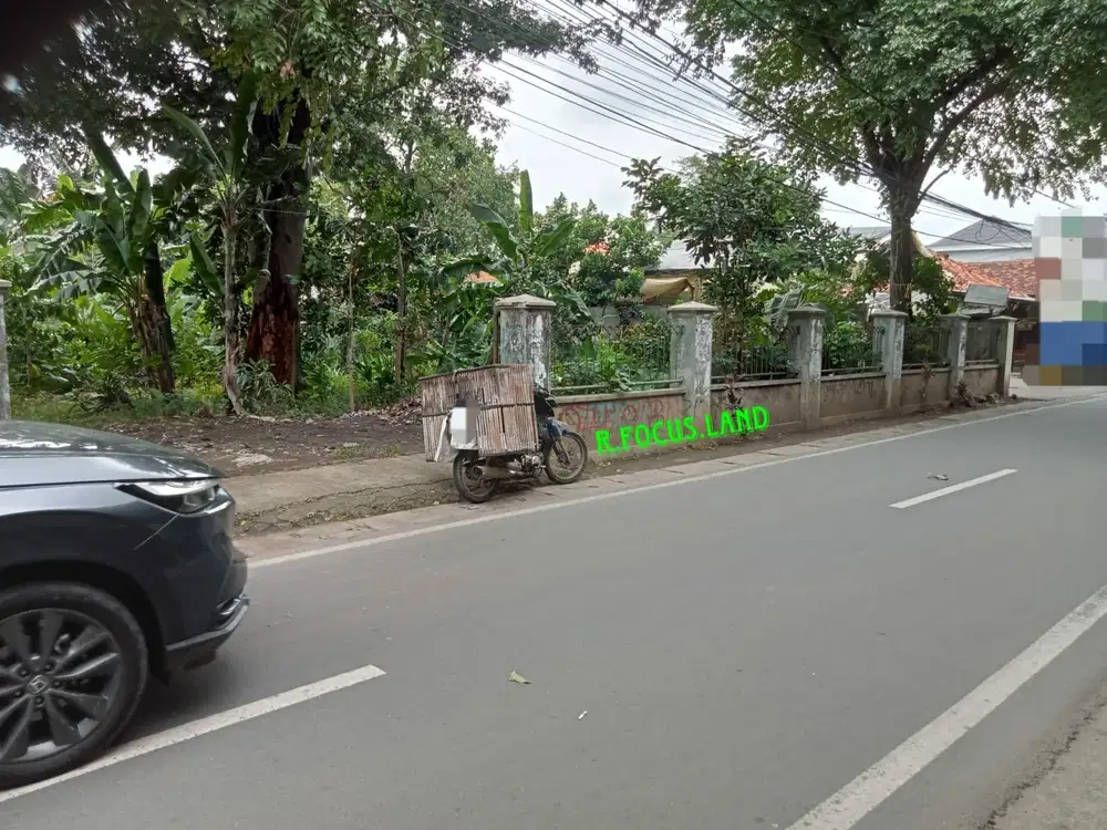 Tanah Lahan Bisnis Luas 700 Pinggir Jalan Ramai di ciputat