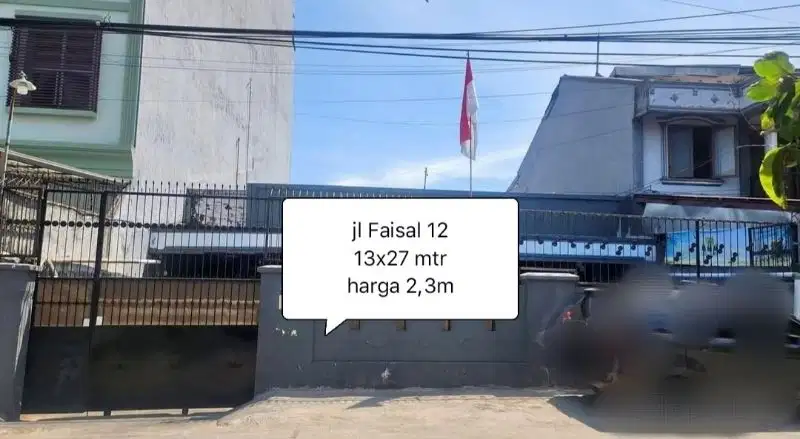 Rumah Jl Faisal 12 (350 MTR) dekat Pettarani Panakukang Hertasning