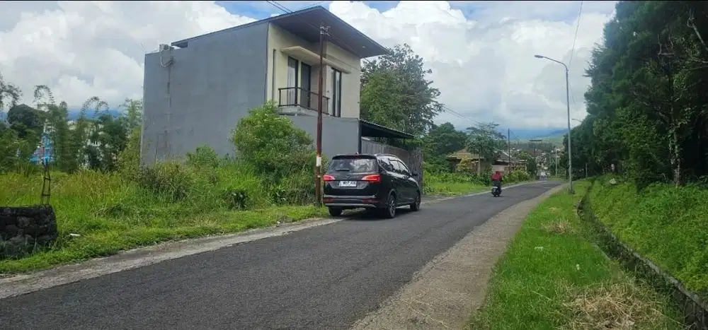 Tanah murah BU bagus buat villa pinggir jalan kafe sabin dekat selecta