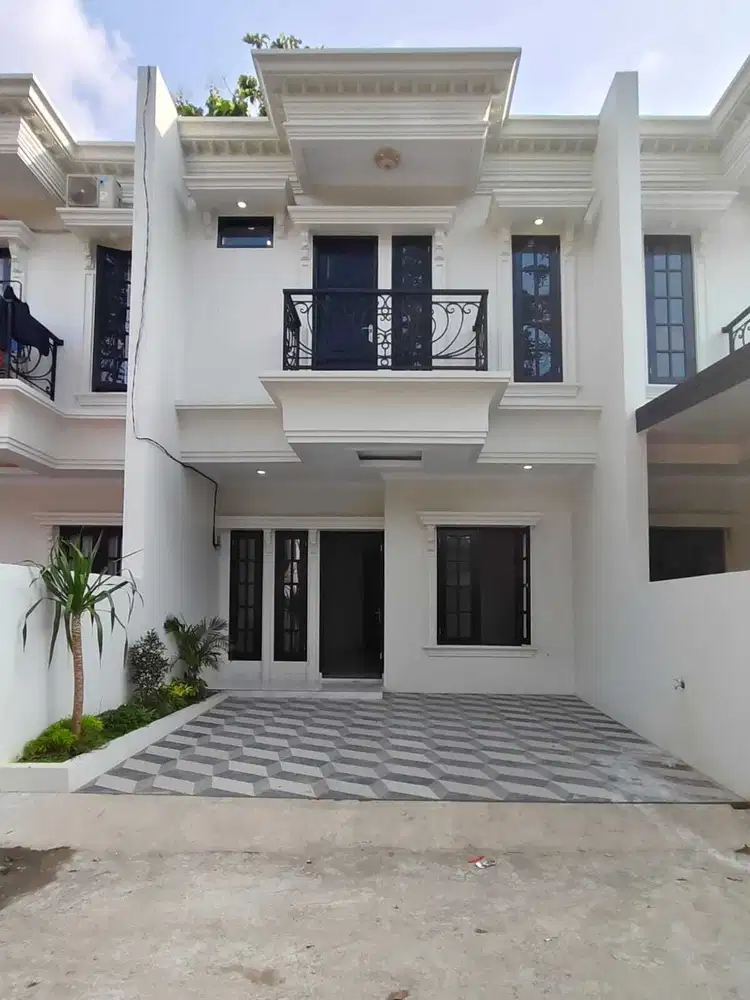 RUMAH BARU MODERN MINIMALIS CLUSTER STRATEGIS DI BRIGIF JAGAKARSA