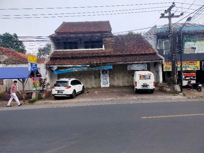 dijual Tanah +bangunan Ruko Pinggir Jalan Utama Tanjungsari