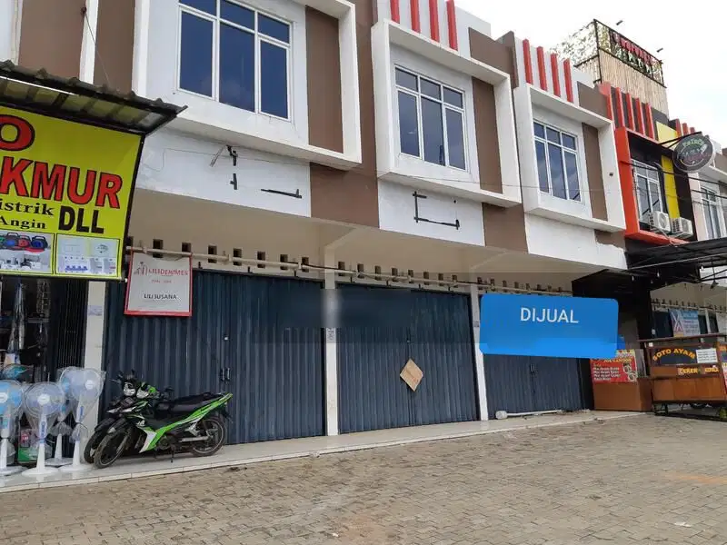Ruko Disewakan Depan Jalan Utama Mangun Jaya Tambun Bekasi Selatan