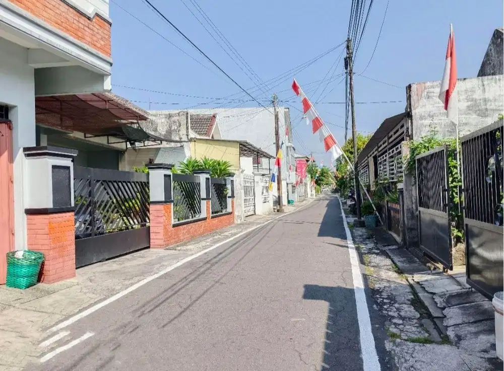 Tanah Kerten 450Mt, Ld 17Mt, dekat Sunan hotel, Laweyan, Solo