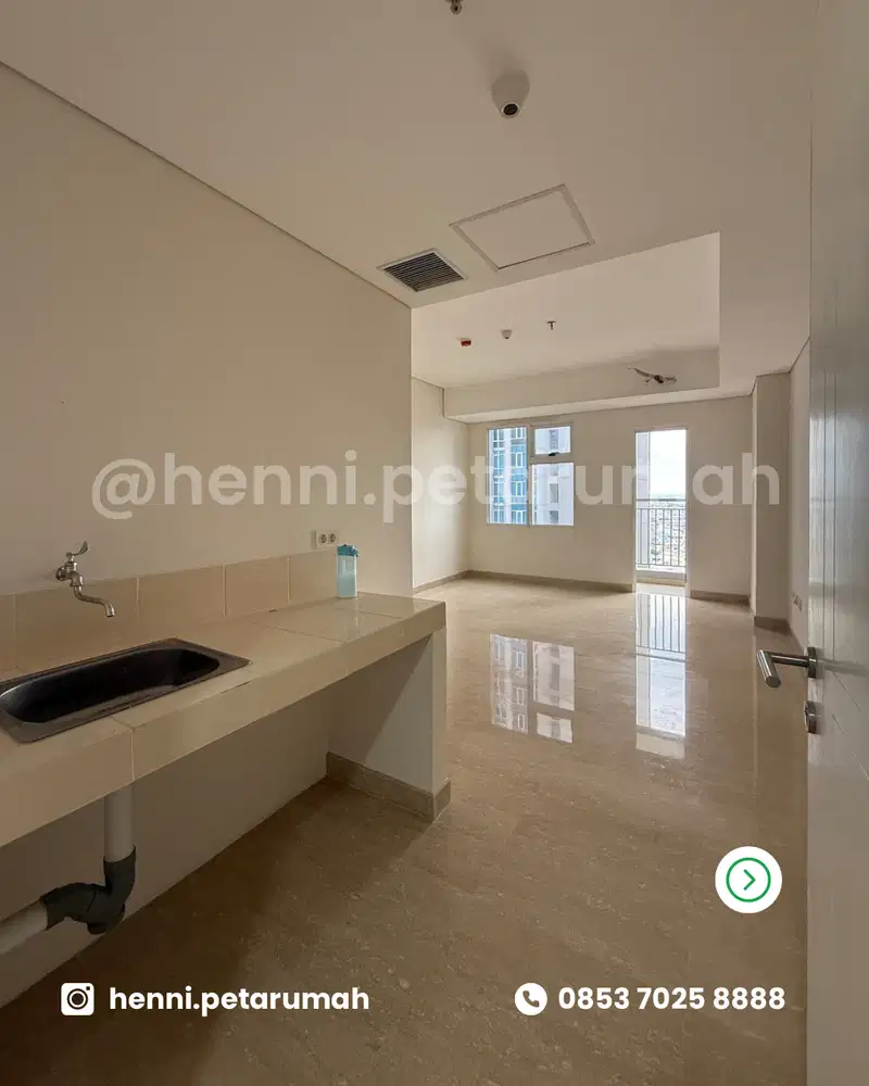 DIJUAL APARTEMEN PODOMORO CITY DELI MEDAN TOWER LIBERTY TYPE STUDIO