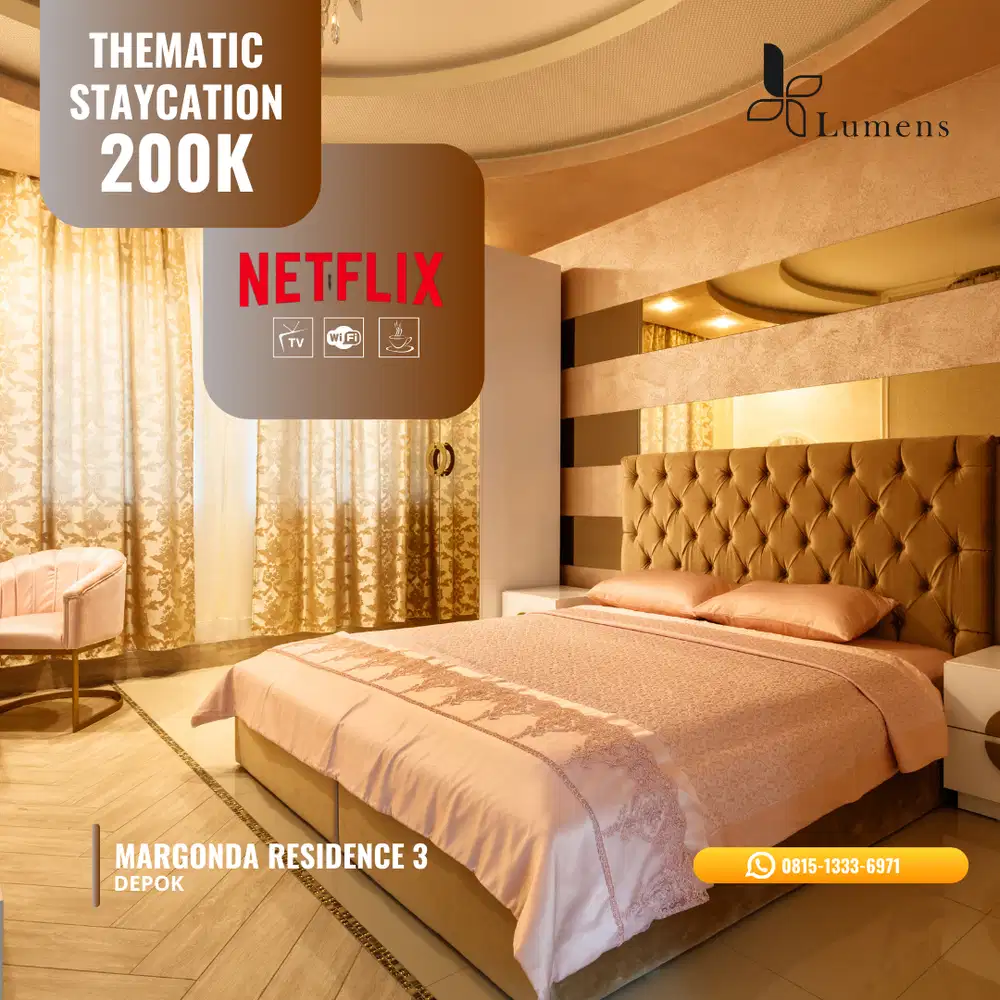 Staycation Apartemen Thematic Depok