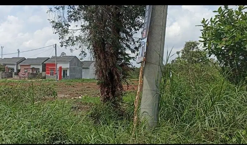 Dijual tanah 2 Ha siap bangun di Borang samping perumahan