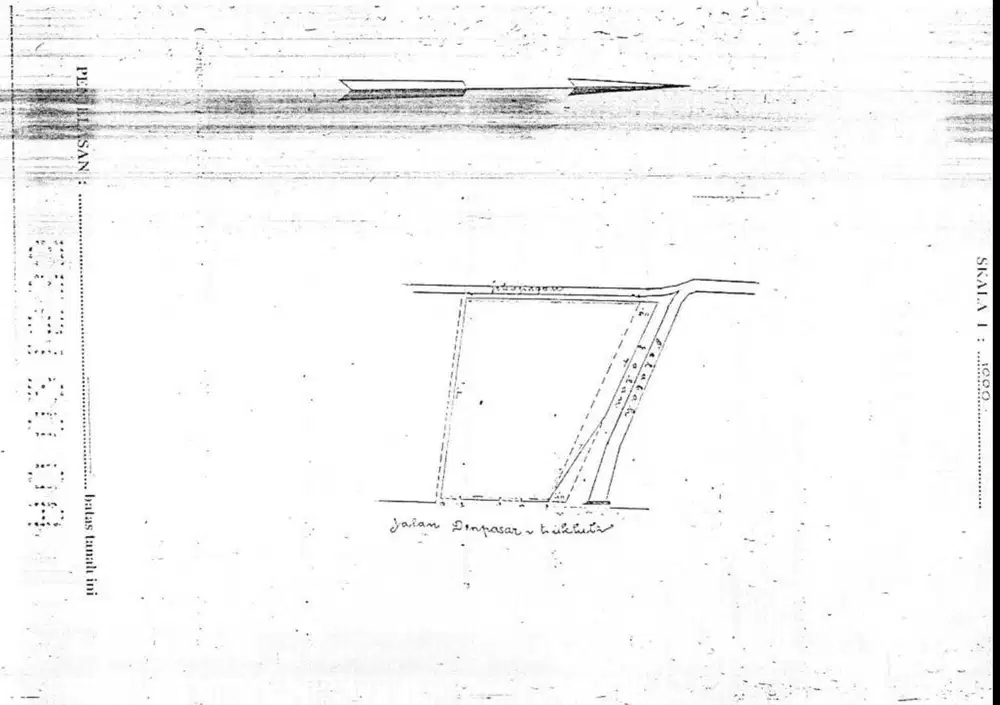 tanah strategis di pinggir Jalan Raya utama Lukluk