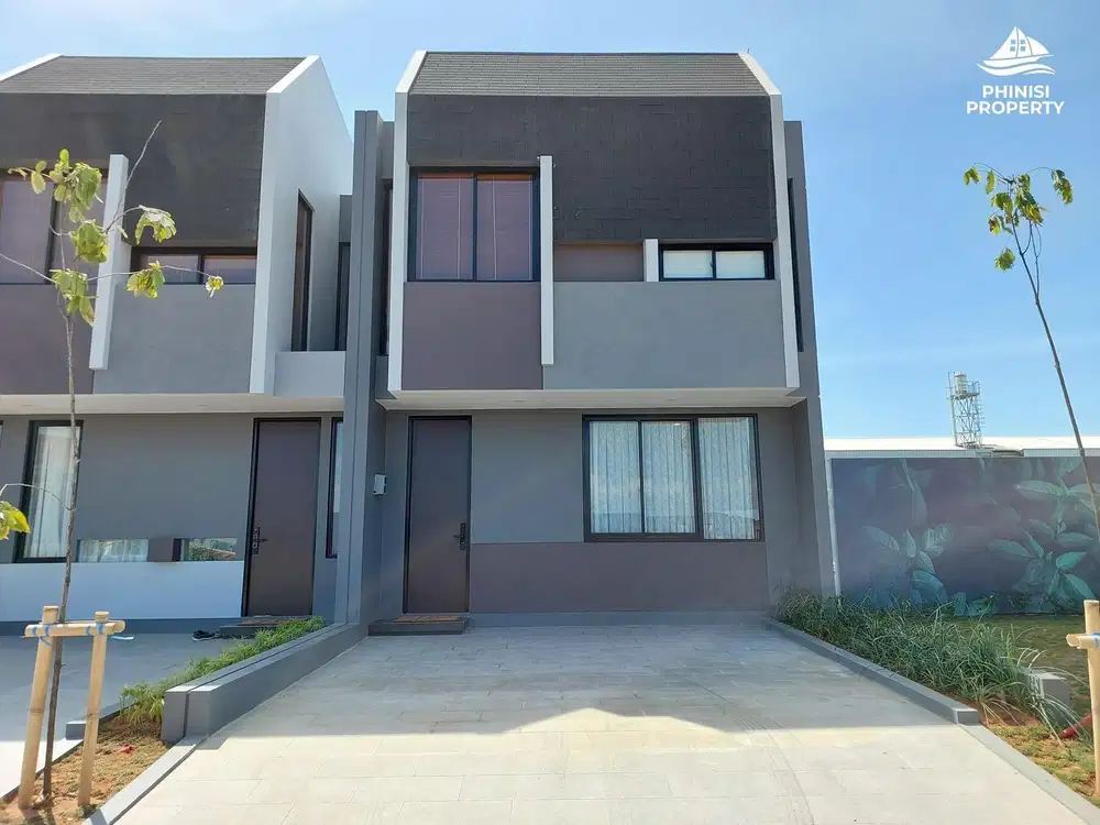 RUMAH 2 LANTAI ANTI RENOV DESAIN MINIMALIS DI ALSTONIA TALLASA CITY