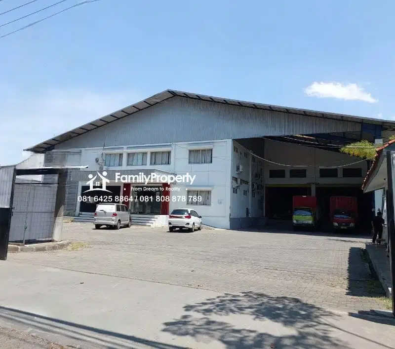 Gudang 3000m² Siap Pakai di Majapahit Semarang