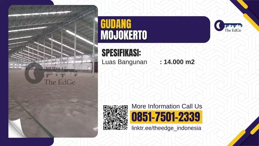 Disewakan  Gudang Gempol Dekat Sidoarjo - The EdGe