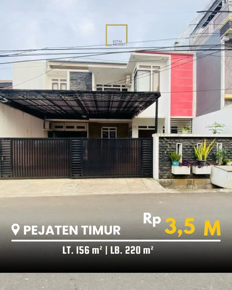 Single house Pejaten timur Pasar Minggu