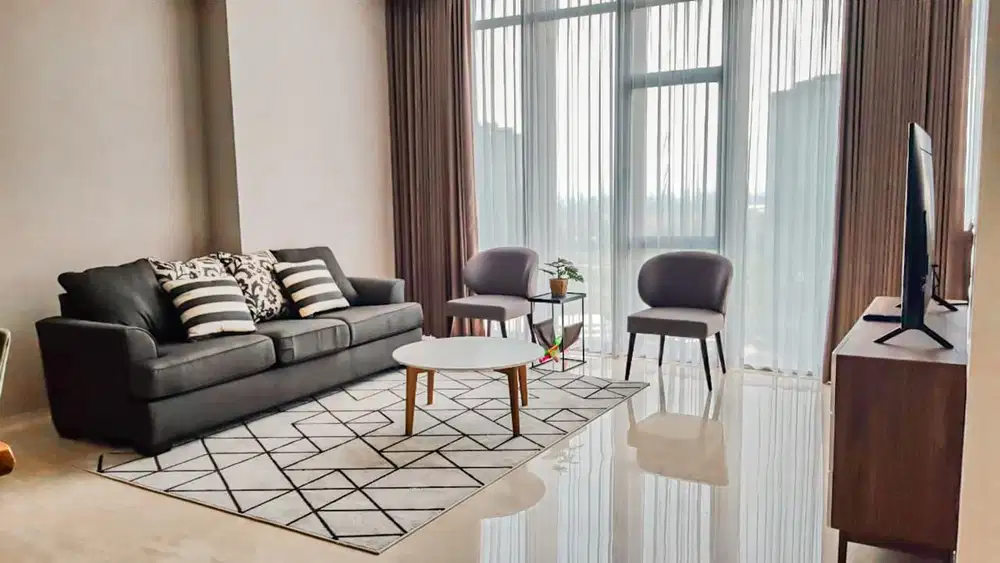 Disewakan Cepat Apartement Sumata 3 BR Private Lift, Alam Sutera Tangg