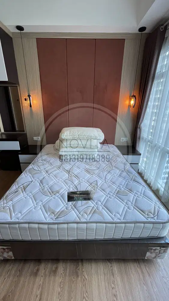 Disewakan Apartemen Puri Mansion - 2 BR + 1 Study Room Fully Furnished