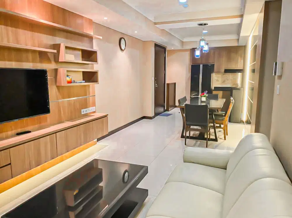 Dijual Cepat Apartemen Casa Grande Residence, 3 Bedroom Full Furnished