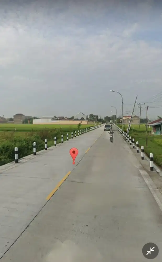 Tanah zona industri sragen dijual cepat murah BU