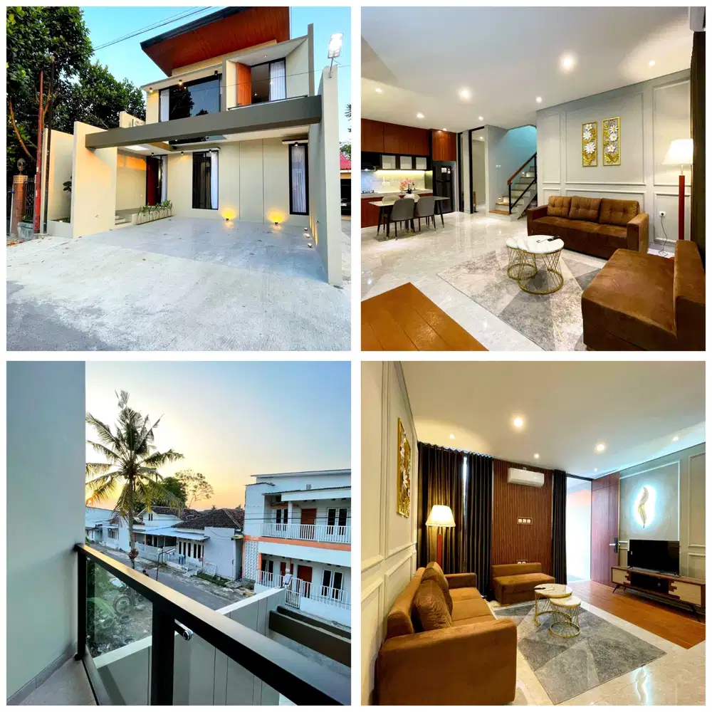 Rumah baru 2 lantai sangat strategis dan nyaman maguwoharjo