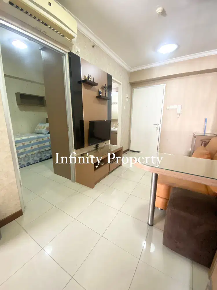 Apartemen Green Bay Pluit Tipe 2 BR Full Furnished View Kolam + 3 AC