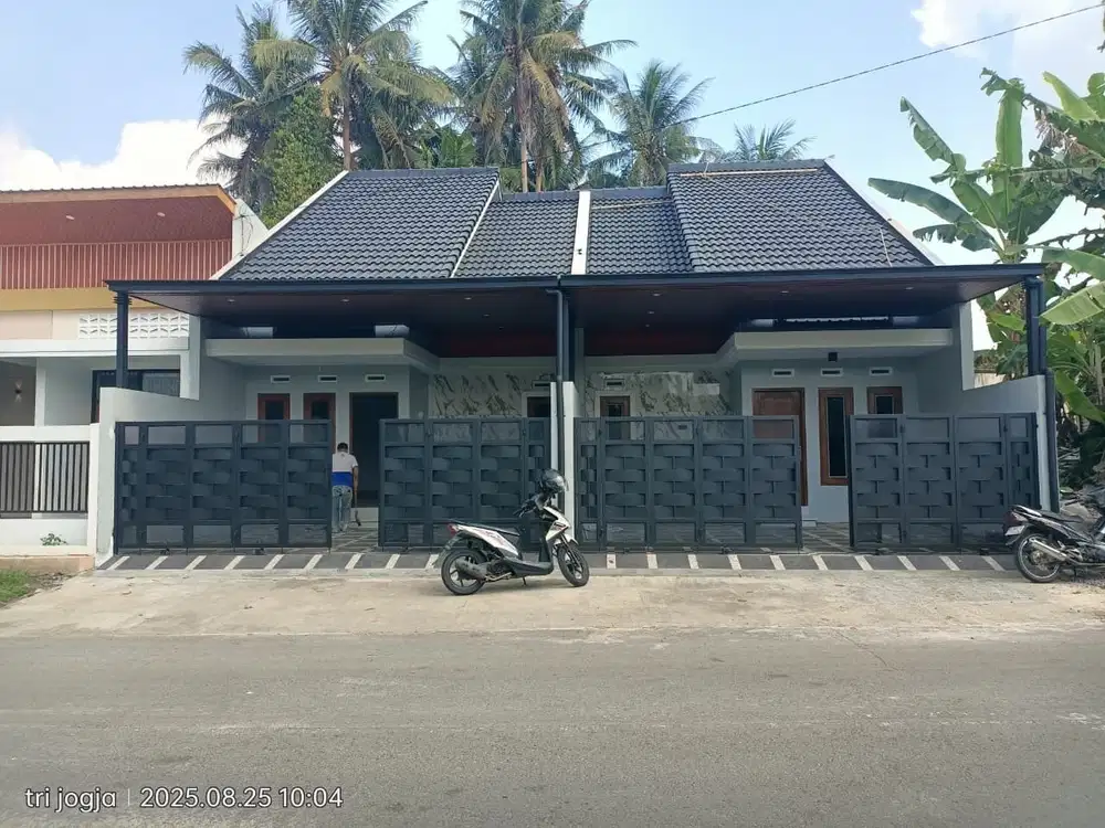 Dijual Rumah Baru 1 unit di utara pasar godean dekat auturot