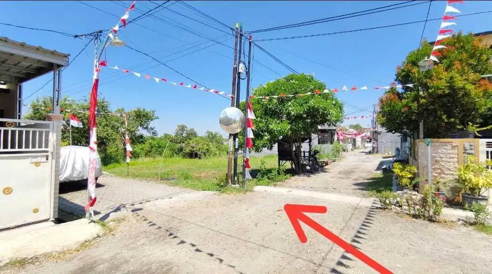 Dijual Tanah SHM uk. 5x13 m Di Benowo, Perbatasan Kepatihan Gresik