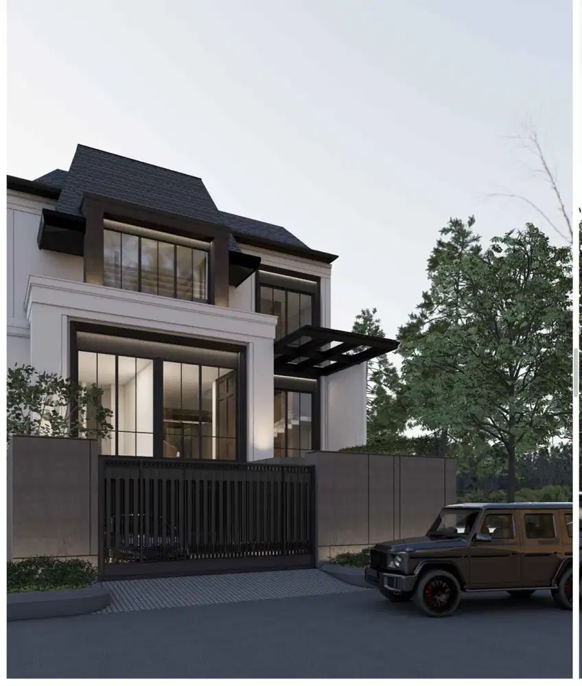FOR SALE PONDOK INDAH  BRAND NEW HOUSE, ON PROGRESS MODERN CLASSIC DESIGN