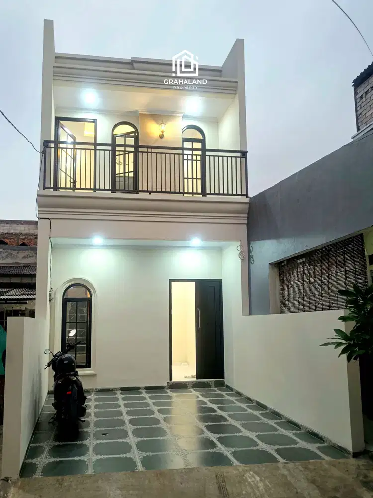 RUMAH BARU MINIMALIS MODERN SIAP HUNI DI PASAR MINGGU JAKSEL MURAH
