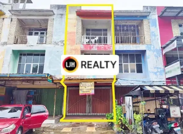 Ruko 3 Lantai Di Komplek Presna Centre Batu Aji Dekat Simpang Basecamp