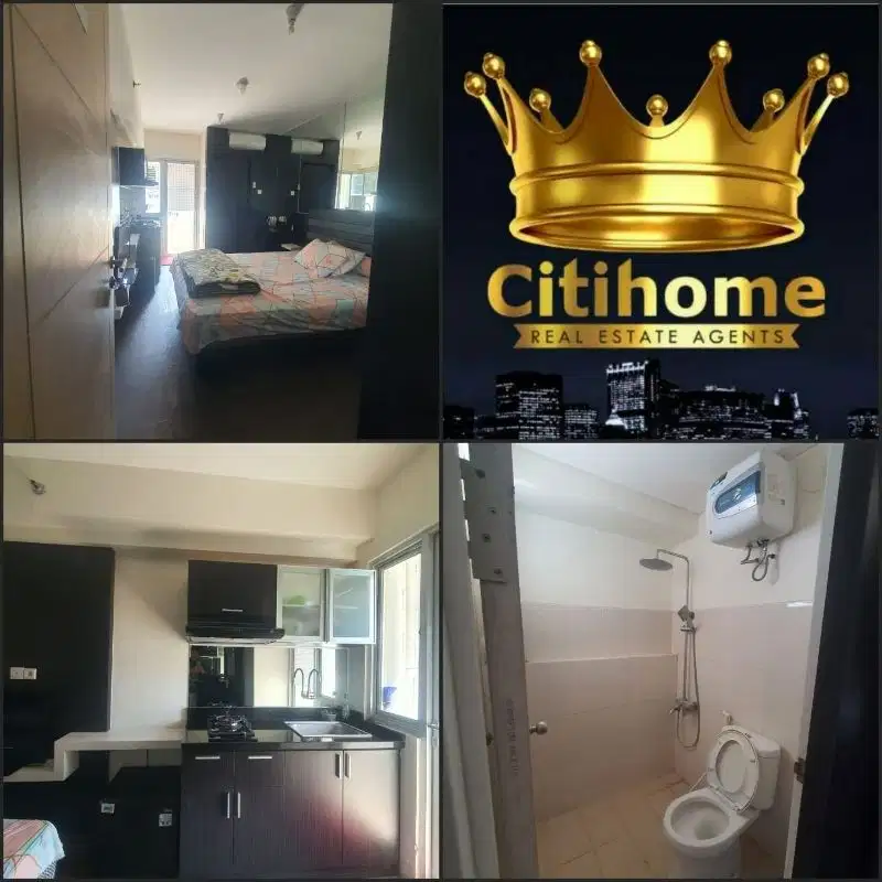 Disewakan bulanan studio furnisd apartemen educity by Citihome