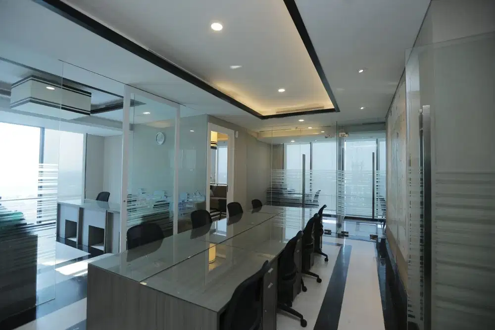 Jual Kantor Siap Huni 118 m2 di ITS Tower Ps. Minggu, Interior Bagus