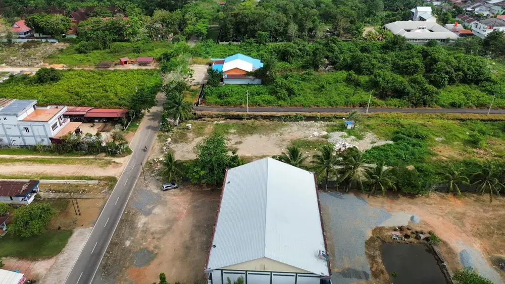 Tanah Tepi Jl.28Oktober Siantan L40xP55