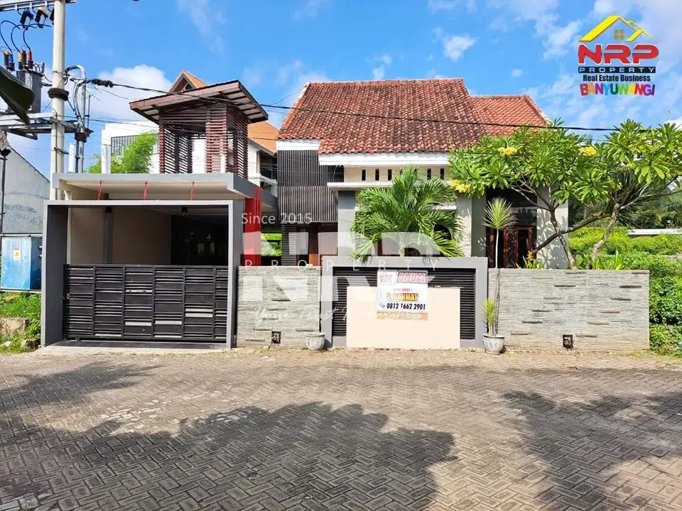 Dijual Rumah Murah  Full Furniture di Sebelah Hotel El Royal - Bwi