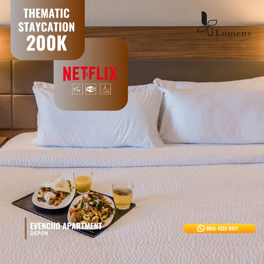 Sewa Apartemen Thematic Luxury Evenciio Depok