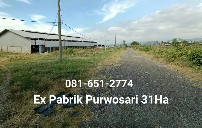 Pabrik di Purwosari Pasuruan